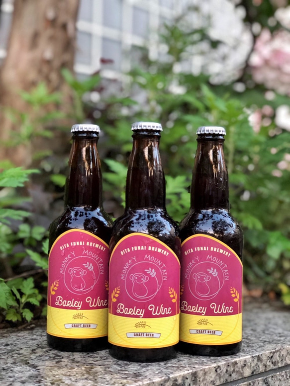 モンキーマウンテン　クラフトビール　Barley Wine　バーレイワイン　ABV(アルコール分) 12％ 6本セット 2枚目の画像