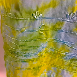手染めバリ製スカートパンツ　フリーサイズ 2枚目の画像