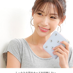 ミニ財布 レディース コンパクト カード収納 パステルカラー 星 スター マカロン wallet-002 4枚目の画像