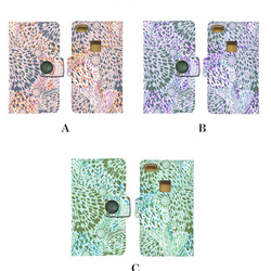 スマホケース 全機種対応 手帳型 iPhone1514 AQUOS Galaxy Xperia アート 花火 s-360 4枚目の画像