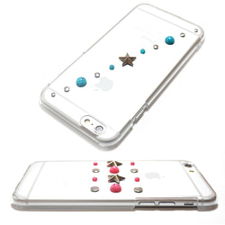 スマホケース 全機種対応 ハードケース iPhone1514 Galaxy Xperia deco-turquoise1 3枚目の画像