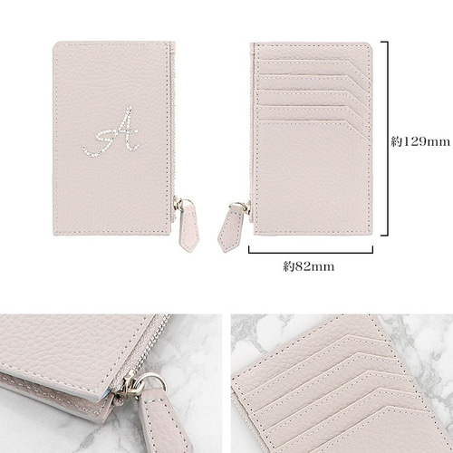 【コンパクト可愛い♡25S】クラッシックジップカードケース カードケース 財布 ミニ財布 フラグメントケース ジップ