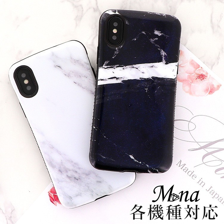 スマホケース Xperia10III Xperia5III/1III 耐衝撃 pixel9 大理石柄 hj-005-3