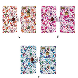 スマホケース 全機種対応 手帳型 iPhone15/14 AQUOS Galaxy Xperia 花柄 花 s-144 4枚目の画像