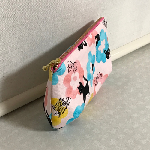 送料無料】角がまるい16cmファスナーポーチ ポーチ YOKYONAYU