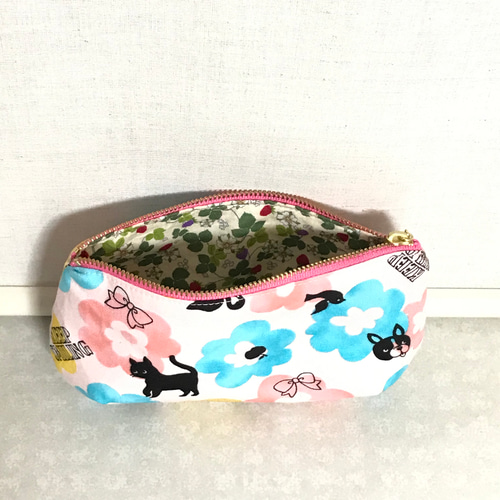 送料無料】角がまるい16cmファスナーポーチ ポーチ YOKYONAYU
