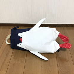 ペンギンの巾着(中) 4枚目の画像