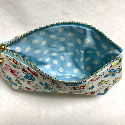 送料無料 角がまるい16cmファスナーポーチ ポーチ YOKYONAYU 通販