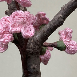 桜盆栽 造花 フェイクフラワー 6枚目の画像