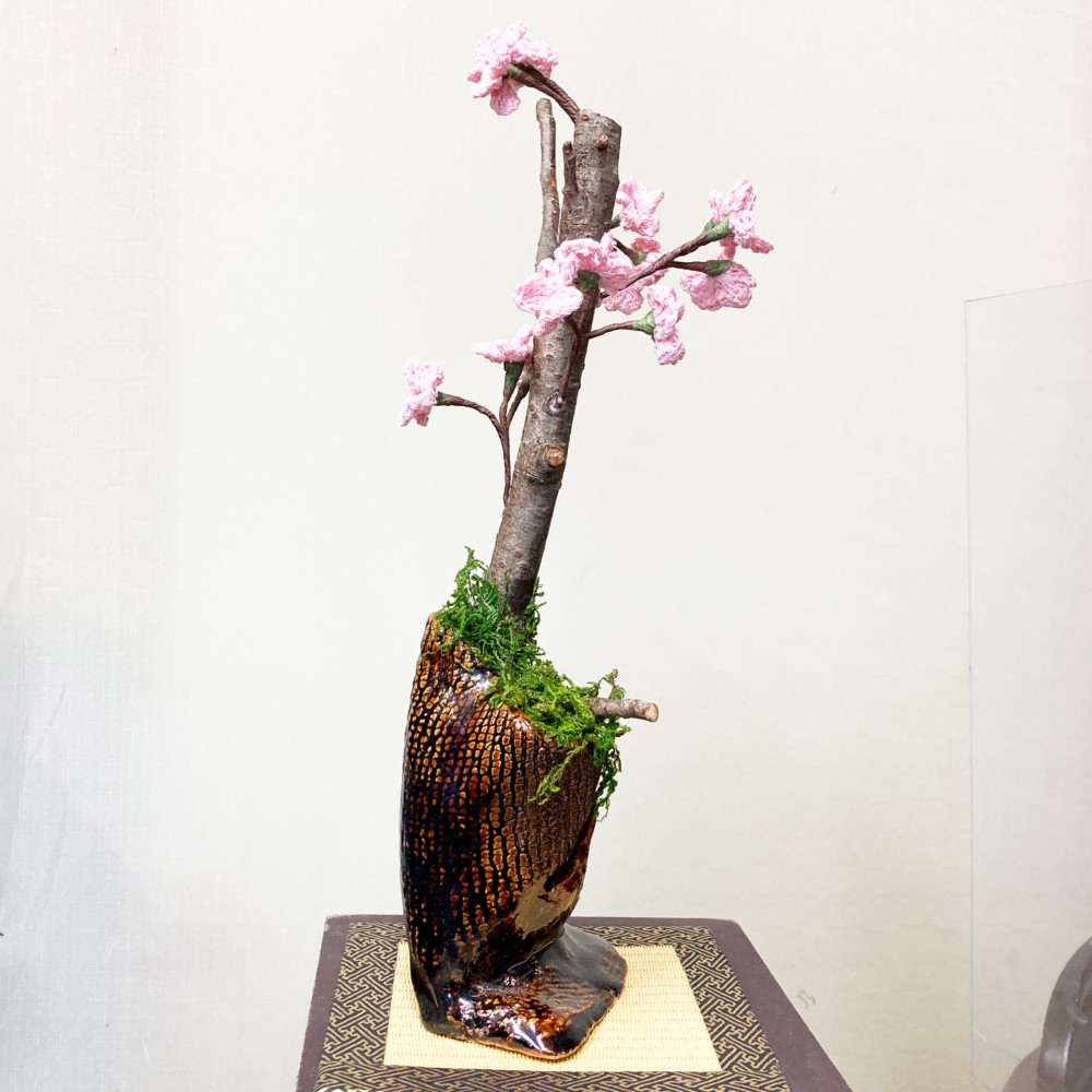 桜盆栽 造花 フェイクフラワー