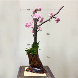 桜盆栽 造花 フェイクフラワー 7枚目の画像