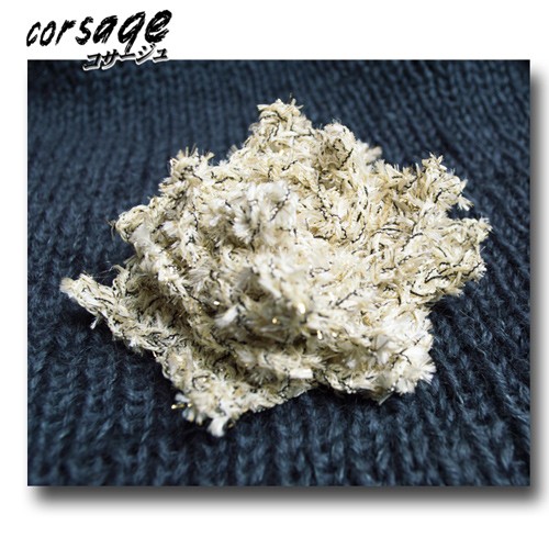 新春コサージュ・シルクバラ