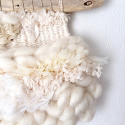 [1分]編織掛毯“水晶白” 第3張的照片