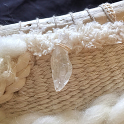 [1分]編織掛毯“水晶白” 第4張的照片