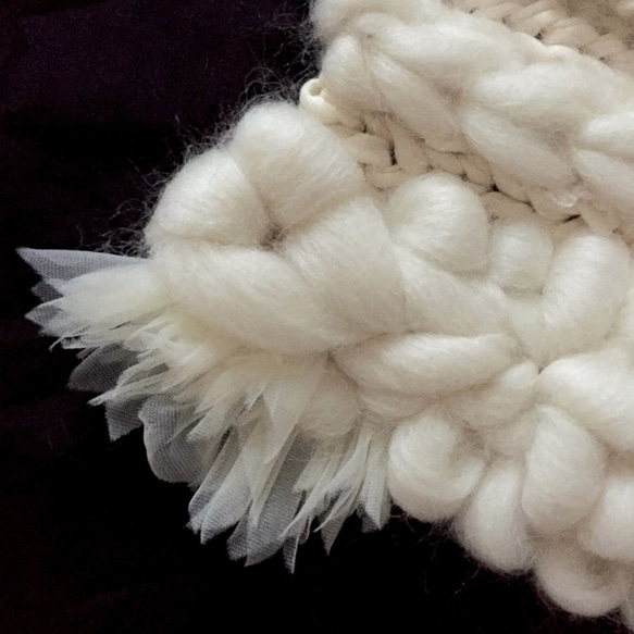 [1分]編織掛毯“水晶白” 第6張的照片