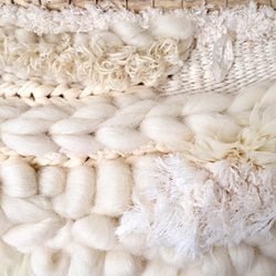 [1分]編織掛毯“水晶白” 第7張的照片