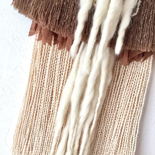 ウィービングタペストリー 『chocolate milk.』 タペストリー・壁掛け  