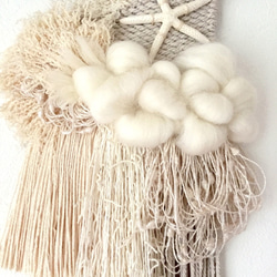 編織掛毯“白色，蒼白，白色的海。 』\ 第4張的照片