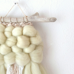 [定制] 編織掛毯“象牙白 petit”。 第2張的照片