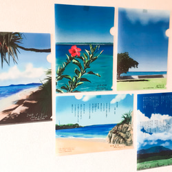 石垣島の風景クリアファイル５枚セット・A4サイズ 2枚目の画像