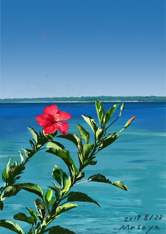 石垣島の風景クリアファイル５枚セット・A4サイズ 3枚目の画像