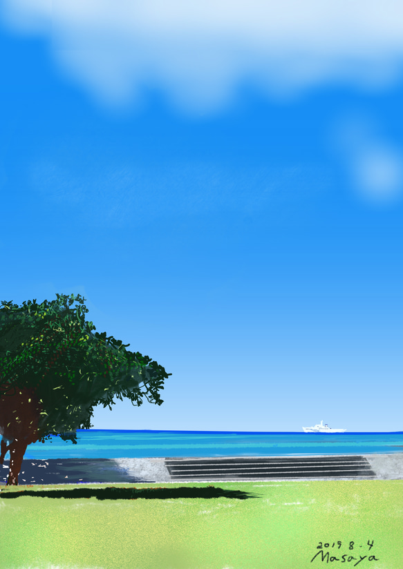 石垣島の風景クリアファイル５枚セット・A4サイズ 5枚目の画像