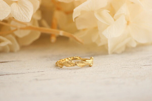 203jewelry リーフデザインリング 203jewelry リーフデザイン