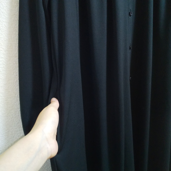 ★インド刺繍リボンベルト付きシャツワンピース★【受注生産】 受注生産