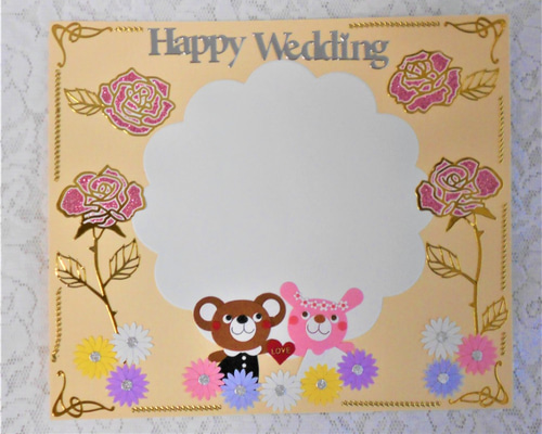 クラフトパンチ　アルバムクラフト　メッセージカード　くま　うさぎ　りんご 1db1e7b2dd8612b50171908c059886