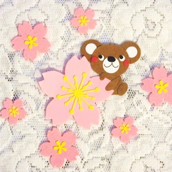 動物*くま＆うさぎ*せんせいありがとう*アルバム*手作りカード*キット