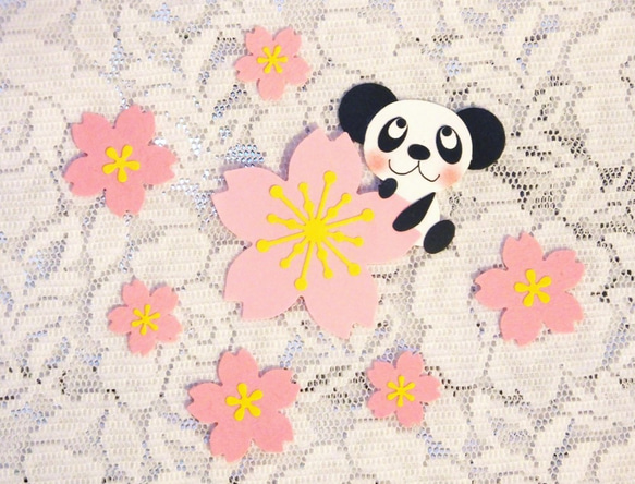 ☆メッセージカード☆春☆桜☆うさぎ☆クラフトパンチ☆アルバム