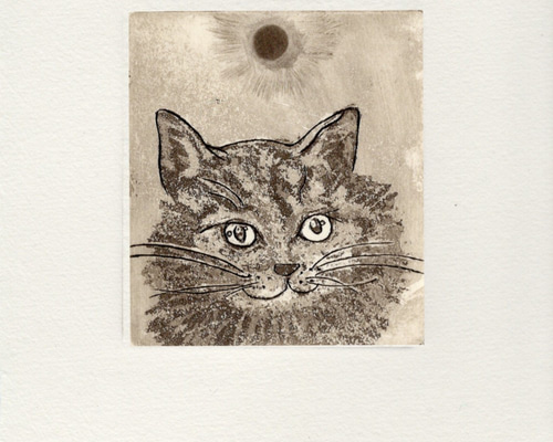 オリジナル ハンドメイド 絵 夢見るねこさん 0_3801fb8071efe4c9db44e0cbcec4