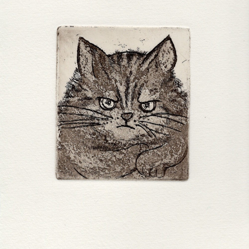 アートなノラ猫さんの 小さな銅版画シート 版画 Kaji yoco 通販 アートなノラ猫さんの 小さな銅版画シート 版画 Kaji yoco 通販