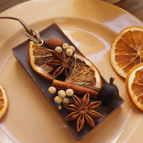 チョコレートのアロマワックス サシェ キャンドル・キャンドルホルダー