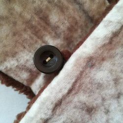 蓬鬆的家用圍巾♡輕盈溫暖的毛領保暖阿蘭圖案 第3張的照片