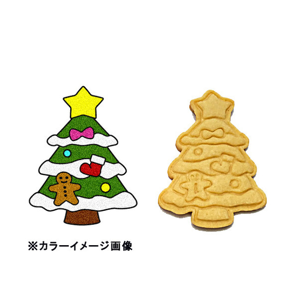 【クリスマスツリー/クリスマス】クッキー型 / クッキーカッター 2枚目の画像