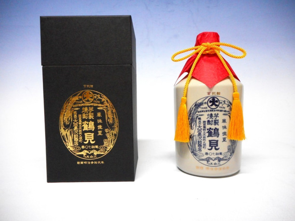 【芋焼酎】鶴見120周年記念ボトル（コンプラ瓶） 2枚目の画像