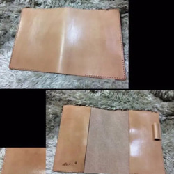 牛本革 手帳カバー　ほぼ日手A6タイプleather  wild仕様　刻印無料！ 7枚目の画像