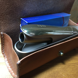 手縫い牛本革　leatherポーチ　IQOS3  /  IQOS3DUO ☘️アンティークwild仕様 6枚目の画像