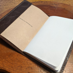 ダイアログノート専用手帳カバー（ブラウン） 2枚目の画像