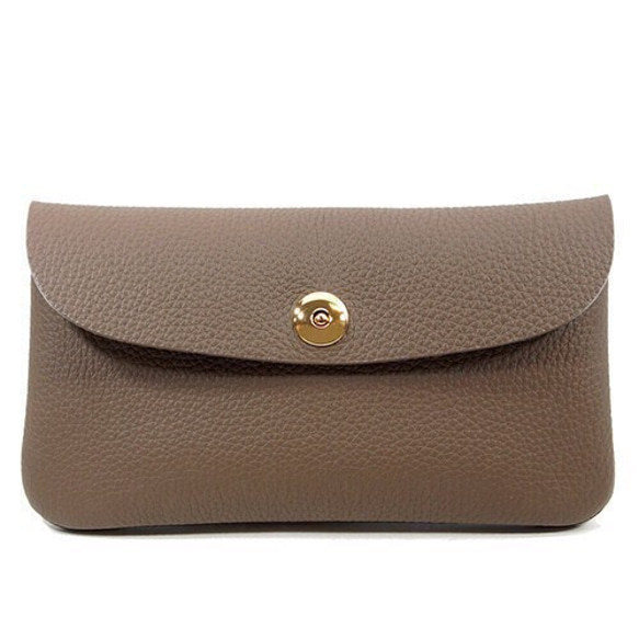 ドイツシュリンク（シュランケンカーフ） かぶせ型 本革 長財布