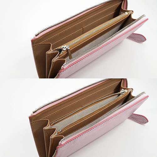 財布 長財布 レディース ピンク 赤 キスマーク リップ柄 スタッズ キラキラ kate spade スペンサー 可愛いキスマーク柄 長財布 関税送料込