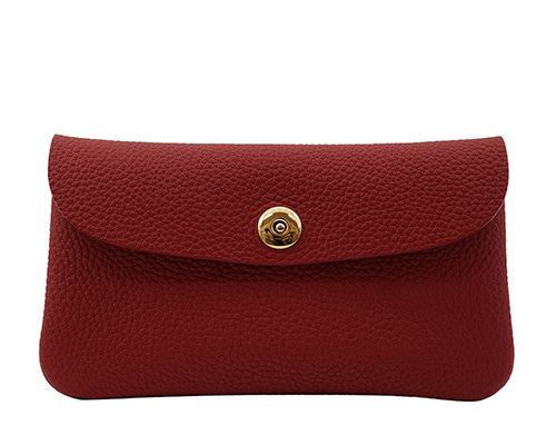 高級ドイツシュリンク ふっくら かぶせ型 長財布 マグネット釦