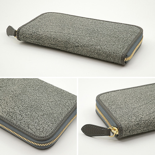 エキゾチックレザー ヒポポタマスレザー （かば革）本革 ラウンド