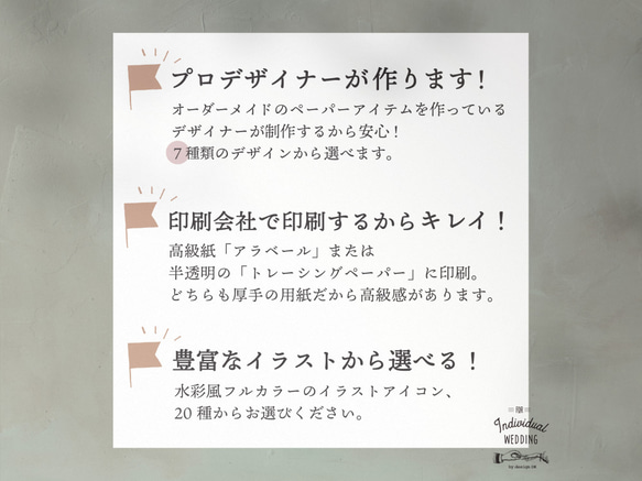 タイムラインカード【セミオーダー】07：アウトドア【結婚式の招待状に】 7枚目の画像