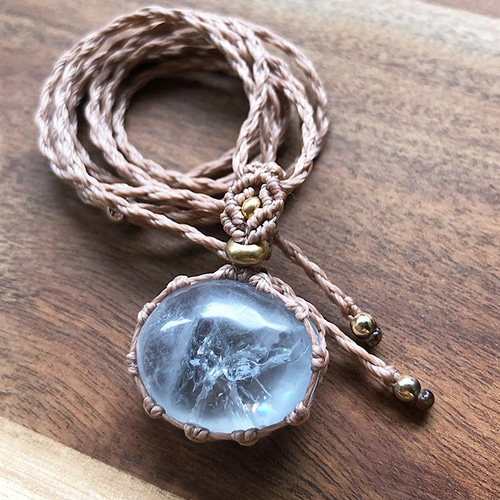 最高の相棒になる！～セレスタイトのネックレス ネックレス