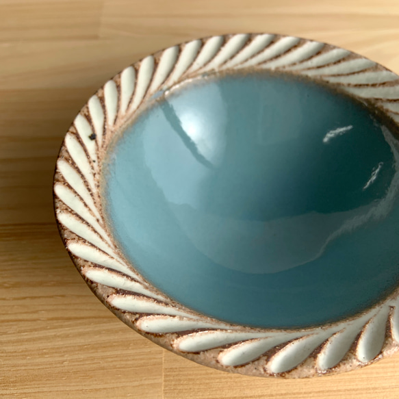 カラー小鉢　アクアブルー（C） 4枚目の画像
