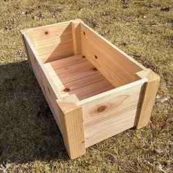 100%天然オーガニックウッドボックス　木箱〈2個セット〉 3枚目の画像