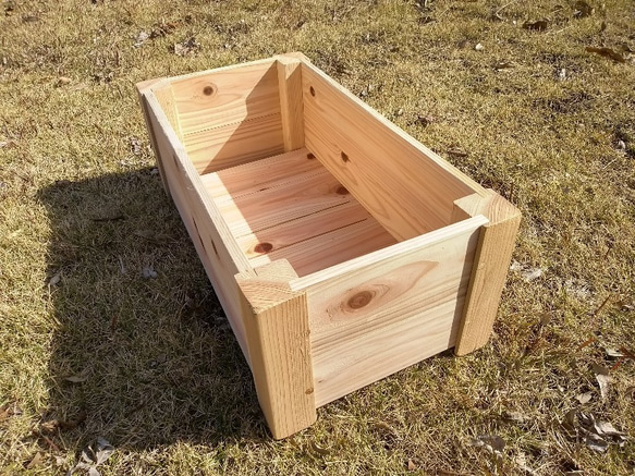 100%天然オーガニックウッドボックス　木箱〈2個セット〉 3枚目の画像