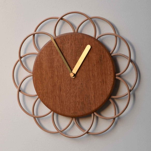 マホガニーの時計 3枚目の画像